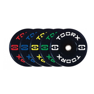 Dischi Bumper Olimpionici in Ghisa Gommata Absolute Line Toorx
