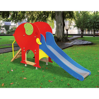 Scivolo elefantino o canguro con pista in acciaio inox cm 200