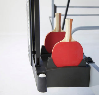 Tennis da tavolo Garlando Advance Indoor con ruote piano blu per interno